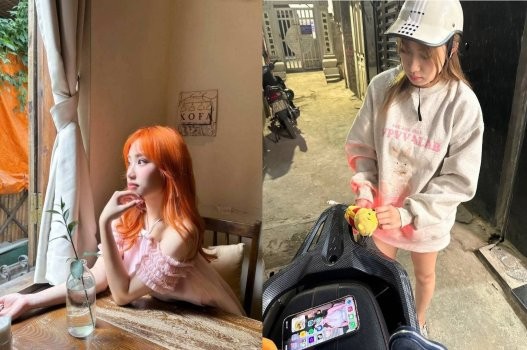Đẩy em tóc vàng lên cực khoái mỗi khi đi chơi