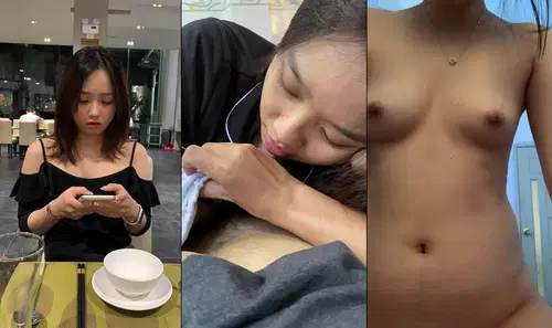 Trần Quỳnh Trang anh cởi quần ra rồi mà em nũng nịu không chịu mút